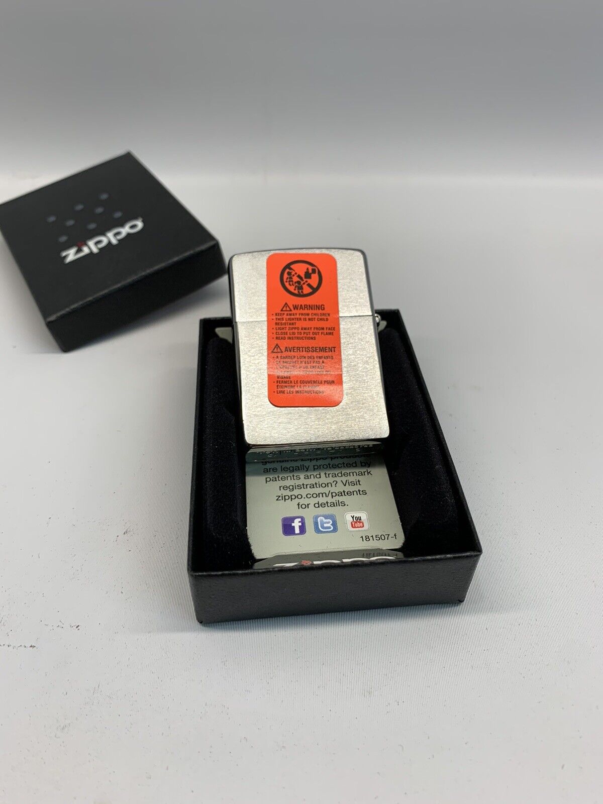 Golden Leaf Zippo Lighter Sealed In Box 2013. Some light scratches on face.